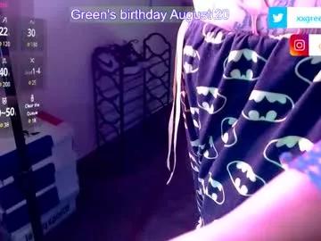 xxgreengoodxx from Chaturbate is Freechat