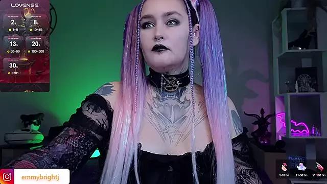 Emmybrightj_ from StripChat is Freechat