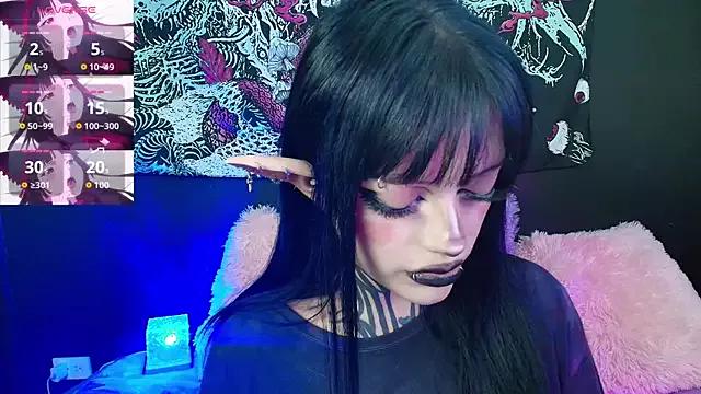 GothGaby from StripChat is Freechat