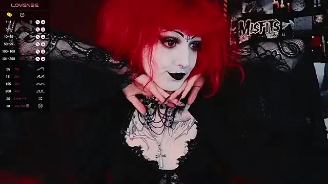 GothicMolly from StripChat is Freechat