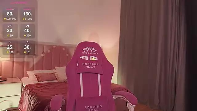KiraRussel from StripChat is Freechat