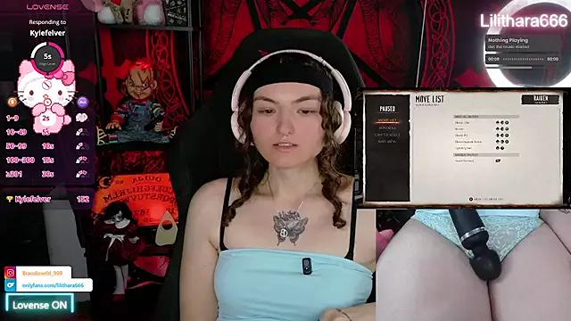 Lilithara666 from StripChat is Freechat