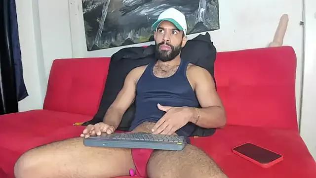 sweatyhairypig23 from StripChat is Freechat